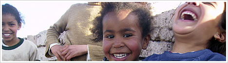 Picture of Moroccan girls laughing