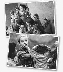 Berber girls from rural Morocco