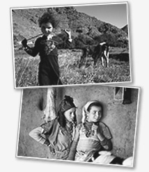 Berber girls from rural Morocco